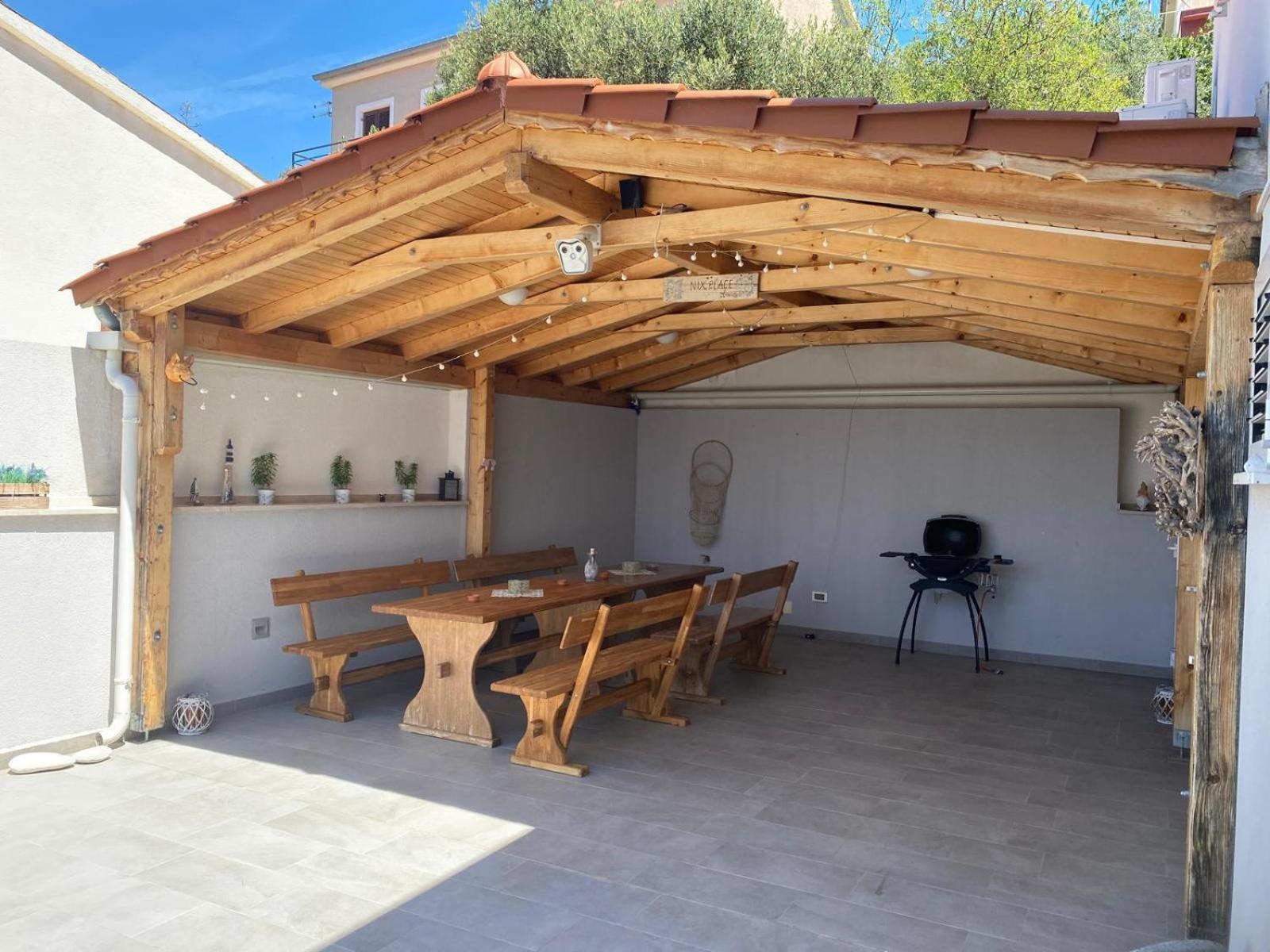 Villa Pina Tisno Apartment Zonsa 2 Pers Екстериор снимка